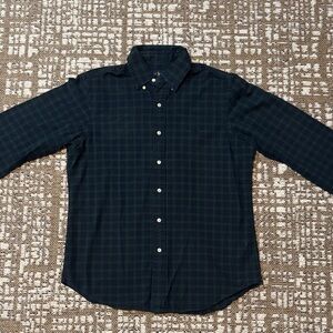 Polo by Ralph Lauren Green & Navy Plaid Button-Down Shirt